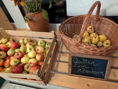 Obst von den Obstbäumen aus Wehrdaer Gärten